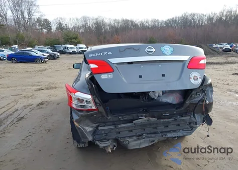 2019 Nissan Sentra S z USA, uszkodzony, nr VIN 3N1AB7AP3KY407535